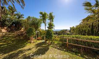 Majestic, modernly renovated villa with panoramic sea views for sale on a generous plot east of Marbella centre 796550 