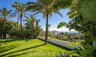 Majestic, modernly renovated villa with panoramic sea views for sale on a generous plot east of Marbella centre 796552 