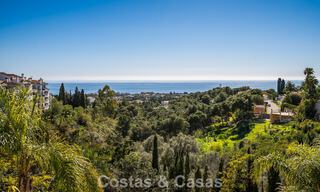 Majestic, modernly renovated villa with panoramic sea views for sale on a generous plot east of Marbella centre 796553 
