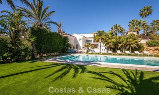 Majestic, modernly renovated villa with panoramic sea views for sale on a generous plot east of Marbella centre 796557 