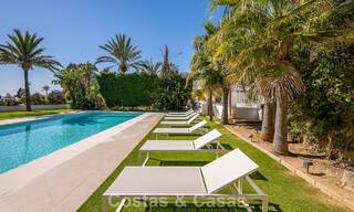 Majestic, modernly renovated villa with panoramic sea views for sale on a generous plot east of Marbella centre 796561 