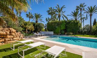 Majestic, modernly renovated villa with panoramic sea views for sale on a generous plot east of Marbella centre 796563 
