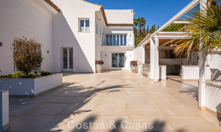 Majestic, modernly renovated villa with panoramic sea views for sale on a generous plot east of Marbella centre 796564 