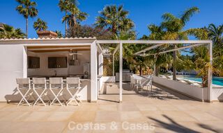 Majestic, modernly renovated villa with panoramic sea views for sale on a generous plot east of Marbella centre 796565 