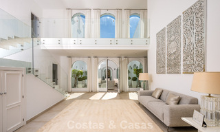 Majestic, modernly renovated villa with panoramic sea views for sale on a generous plot east of Marbella centre 796639