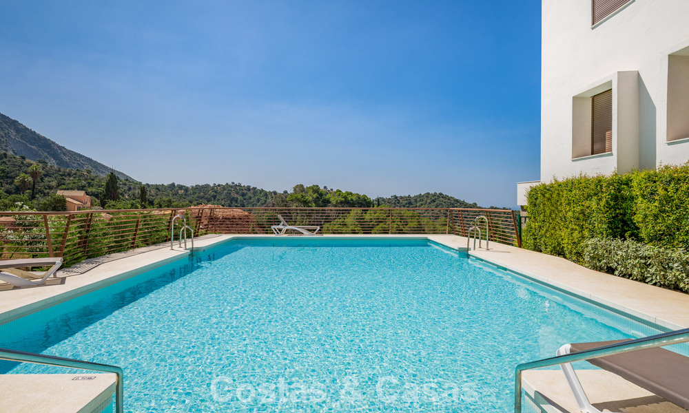 New duplex penthouse with unobstructed views for sale in peaceful Istán, near Marbella on the Costa del Sol 796160