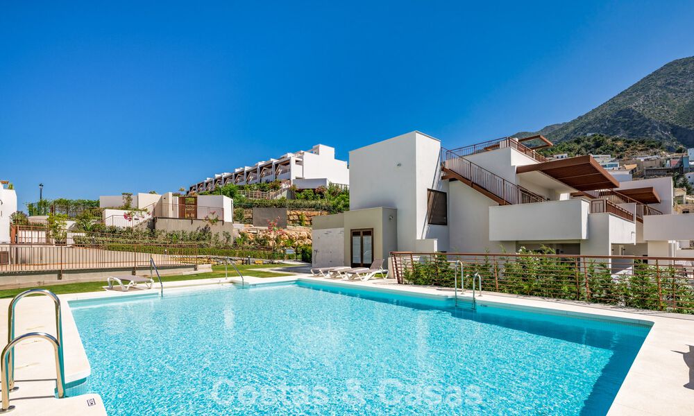 New duplex penthouse with unobstructed views for sale in peaceful Istán, near Marbella on the Costa del Sol 796162