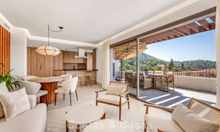 New duplex penthouse with unobstructed views for sale in peaceful Istán, near Marbella on the Costa del Sol 796176 