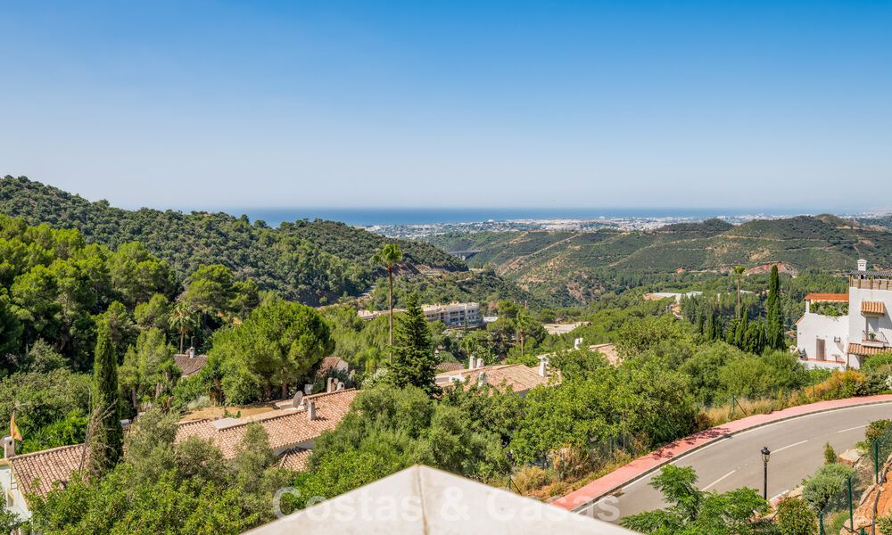 New duplex penthouse with unobstructed views for sale in peaceful Istán, near Marbella on the Costa del Sol 796180