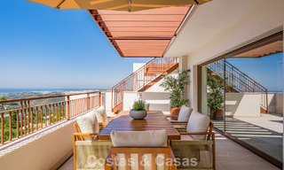 New duplex penthouse with unobstructed views for sale in peaceful Istán, near Marbella on the Costa del Sol 796181 
