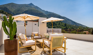 New duplex penthouse with unobstructed views for sale in peaceful Istán, near Marbella on the Costa del Sol 796183 