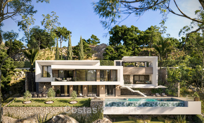 Exclusive new-build villa for sale in a golf resort in La Cala de Mijas, Costa del Sol 796328