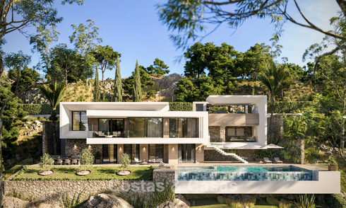 Exclusive new-build villa for sale in a golf resort in La Cala de Mijas, Costa del Sol 796328