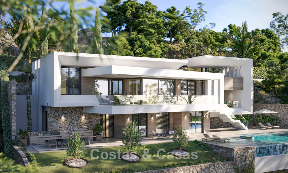 Exclusive new-build villa for sale in a golf resort in La Cala de Mijas, Costa del Sol 796334