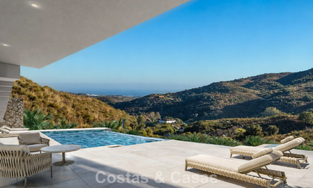 New high-end luxury villa for sale in a golf setting with sea view in La Cala de Mijas, Costa del Sol 796337