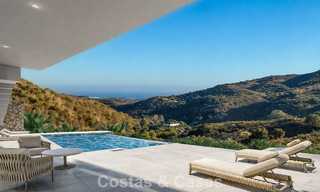 New high-end luxury villa for sale in a golf setting with sea view in La Cala de Mijas, Costa del Sol 796337 