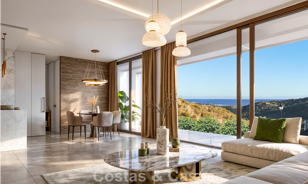 New high-end luxury villa for sale in a golf setting with sea view in La Cala de Mijas, Costa del Sol 796338
