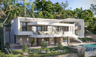 New high-end luxury villa for sale in a golf setting with sea view in La Cala de Mijas, Costa del Sol 796341 