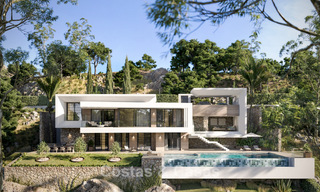 New high-end luxury villa for sale in a golf setting with sea view in La Cala de Mijas, Costa del Sol 796343 