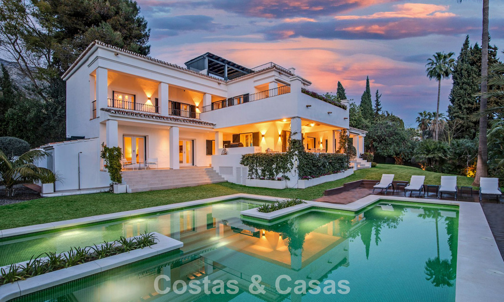 Elegant luxury villa with absolute privacy for sale on Marbella’s Golden Mile 796643