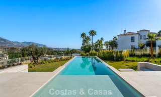 Brand-new, state-of-the-art modern villa for sale near a golf resort in Mijas, Costa del Sol 796677 