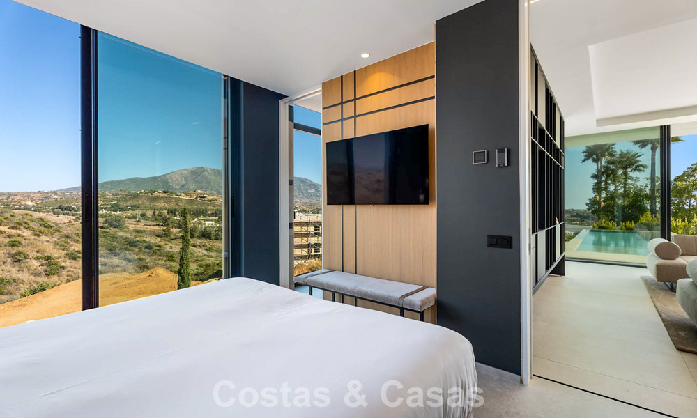 Brand-new, state-of-the-art modern villa for sale near a golf resort in Mijas, Costa del Sol 796680