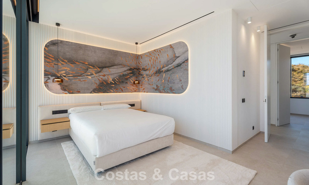 Brand-new, state-of-the-art modern villa for sale near a golf resort in Mijas, Costa del Sol 796681