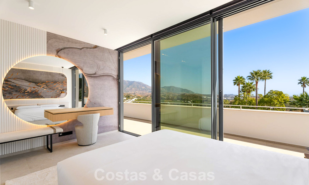 Brand-new, state-of-the-art modern villa for sale near a golf resort in Mijas, Costa del Sol 796682