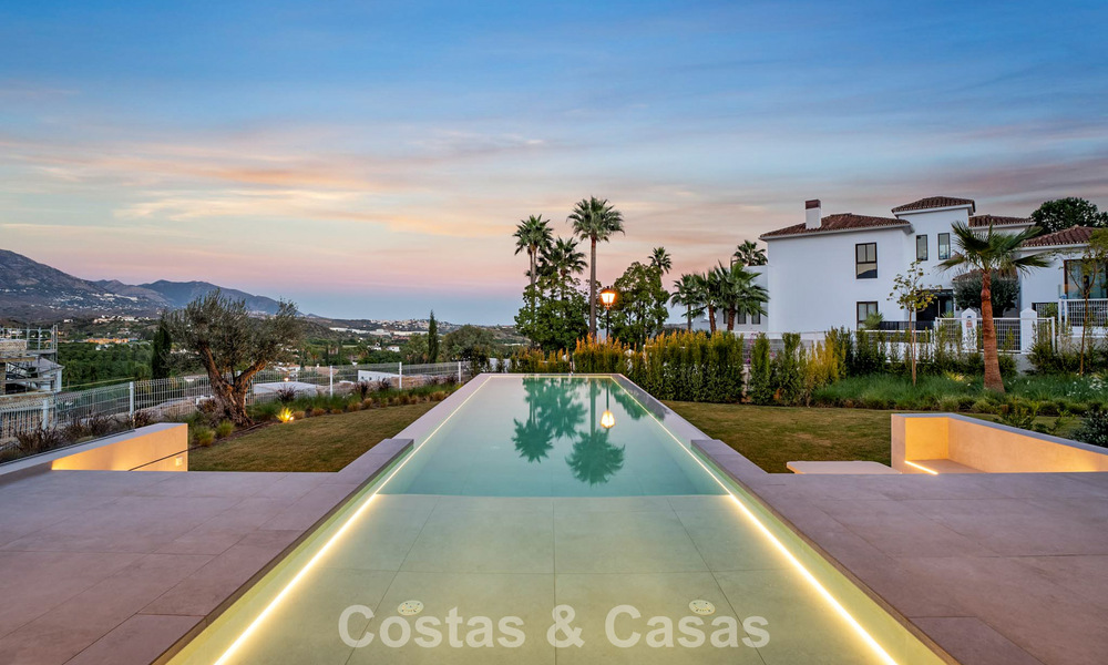 Brand-new, state-of-the-art modern villa for sale near a golf resort in Mijas, Costa del Sol 796692