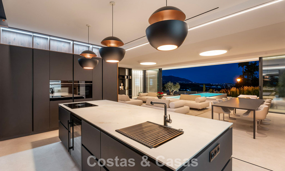 Brand-new, state-of-the-art modern villa for sale near a golf resort in Mijas, Costa del Sol 796693
