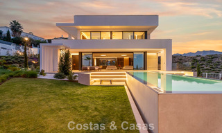 Brand-new, state-of-the-art modern villa for sale near a golf resort in Mijas, Costa del Sol 796694 