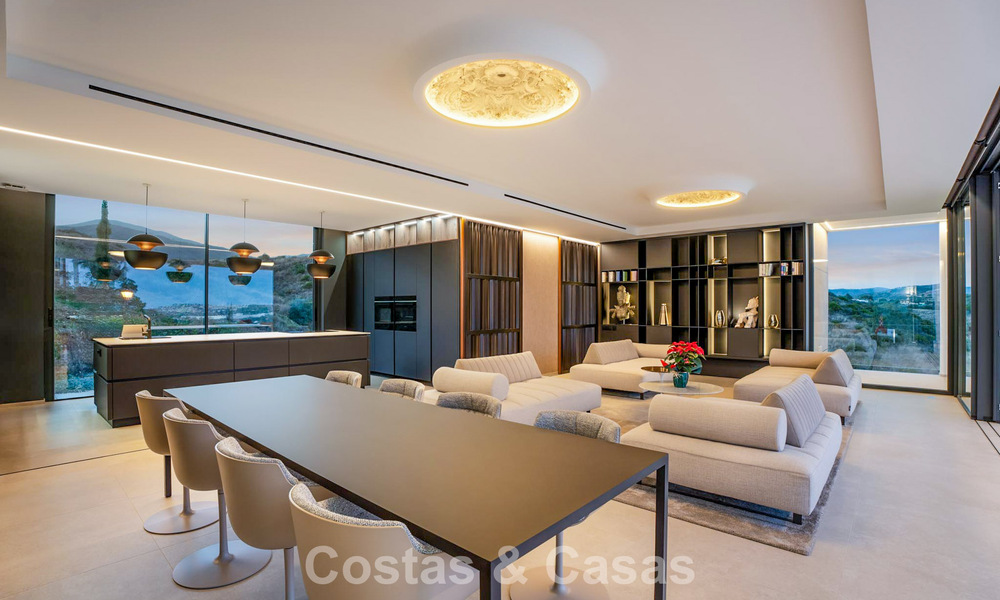 Brand-new, state-of-the-art modern villa for sale near a golf resort in Mijas, Costa del Sol 796696