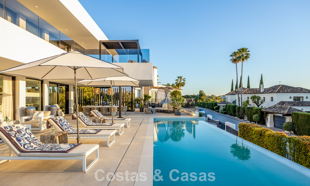 Advanced luxury frontline golf villa for sale in nueva andalucía’s golf valley, Marbella 796699