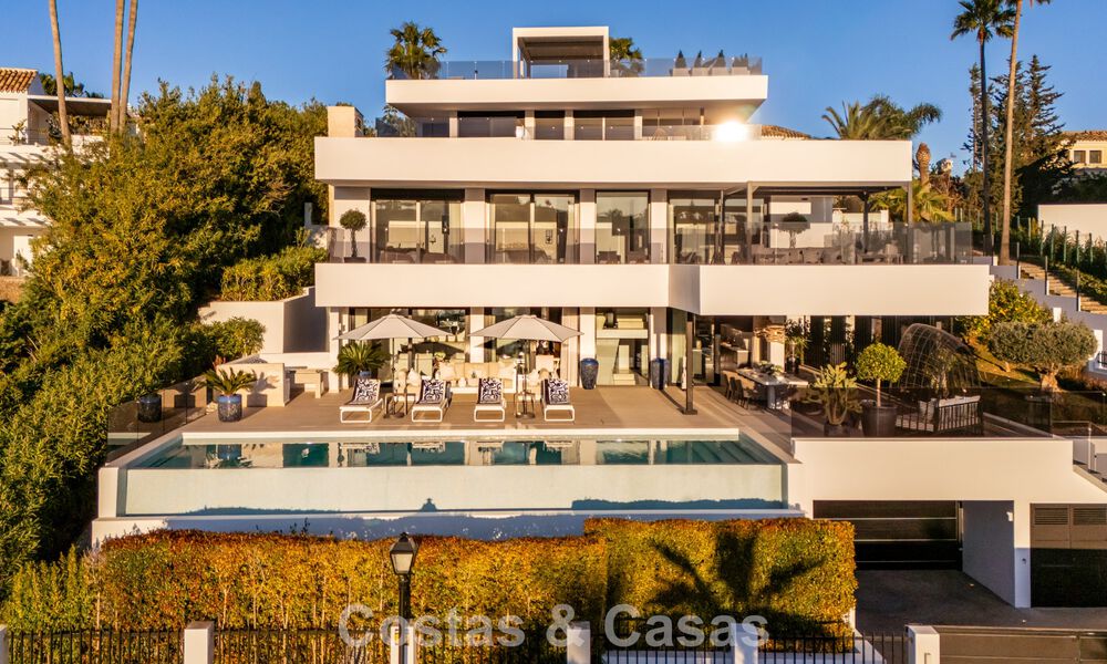 Advanced luxury frontline golf villa for sale in nueva andalucía’s golf valley, Marbella 796703