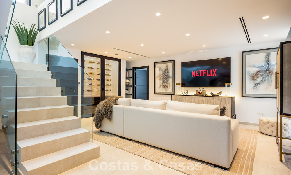 Advanced luxury frontline golf villa for sale in nueva andalucía’s golf valley, Marbella 796710