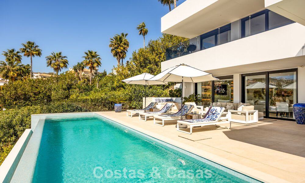 Advanced luxury frontline golf villa for sale in nueva andalucía’s golf valley, Marbella 796723