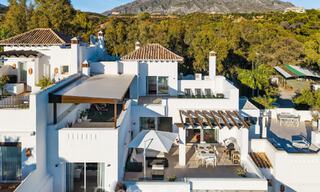 Luxurious duplex penthouse for sale in a gated complex in nueva andalucía’s golf valley, Marbella 796756 