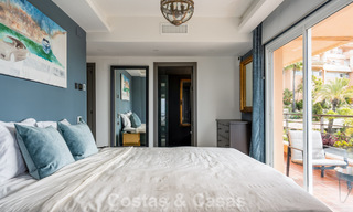 Spacious apartment with panoramic golf and sea views for sale in Nueva Andalucía, Marbella 796922 