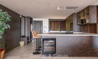 Spacious apartment with panoramic golf and sea views for sale in Nueva Andalucía, Marbella 796929 