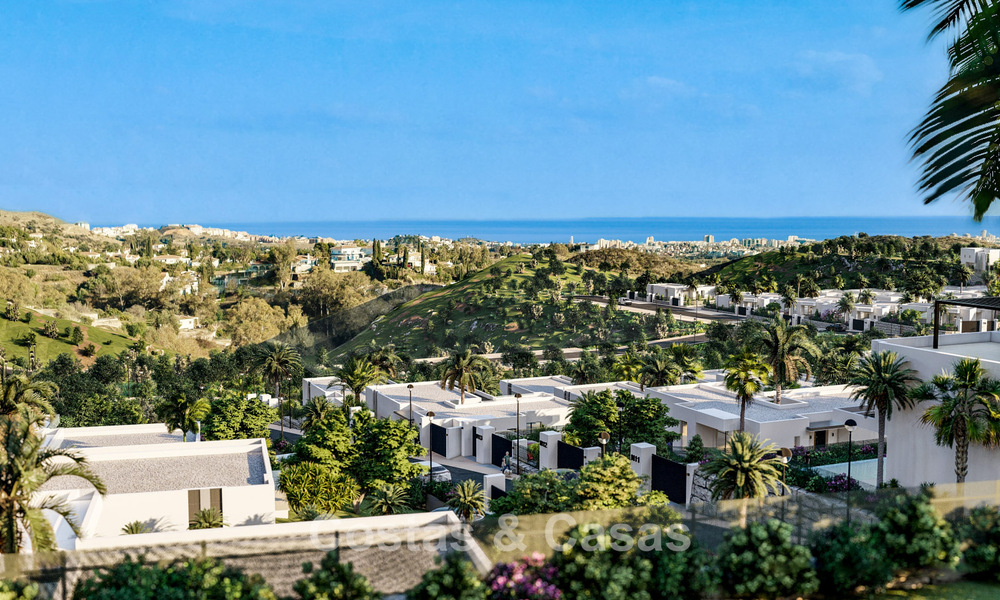 New development of bioclimatic luxury homes for sale in the hills of Mijas, Costa del Sol 796933