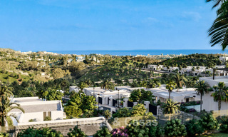 New development of bioclimatic luxury homes for sale in the hills of Mijas, Costa del Sol 796933 