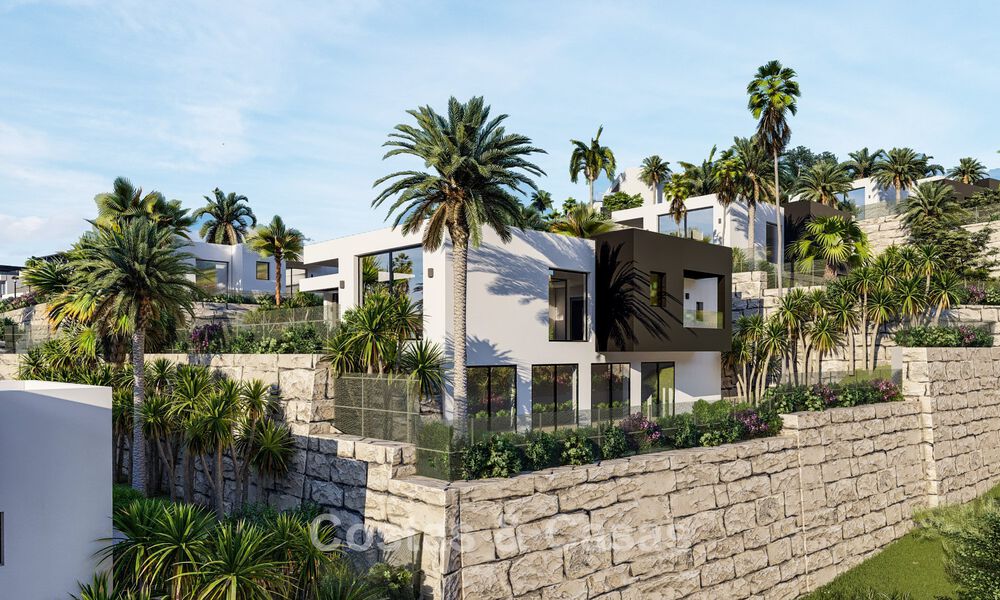 New development of bioclimatic luxury homes for sale in the hills of Mijas, Costa del Sol 796934