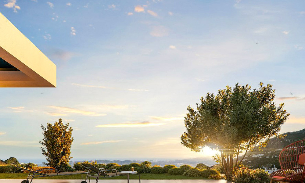 New development of bioclimatic luxury homes for sale in the hills of Mijas, Costa del Sol 796939