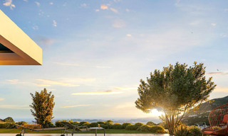 New development of bioclimatic luxury homes for sale in the hills of Mijas, Costa del Sol 796939 
