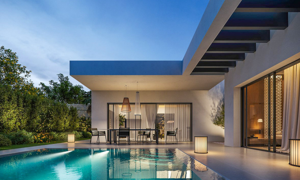 New development of bioclimatic luxury homes for sale in the hills of Mijas, Costa del Sol 796942