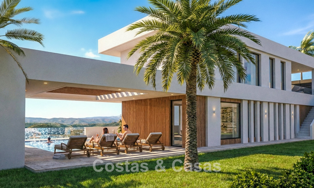 New development of bioclimatic luxury homes for sale in the hills of Mijas, Costa del Sol 796943