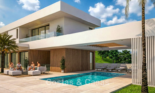 New development of bioclimatic luxury homes for sale in the hills of Mijas, Costa del Sol 796944 