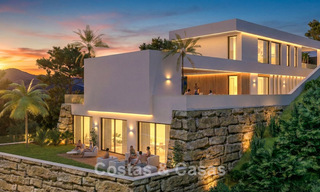 New development of bioclimatic luxury homes for sale in the hills of Mijas, Costa del Sol 796945 
