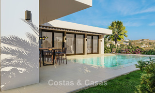 New development of bioclimatic luxury homes for sale in the hills of Mijas, Costa del Sol 796947 