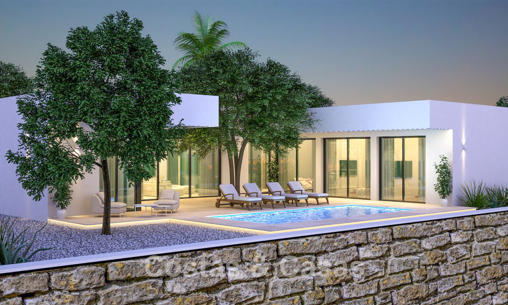 New development of bioclimatic luxury homes for sale in the hills of Mijas, Costa del Sol 796948